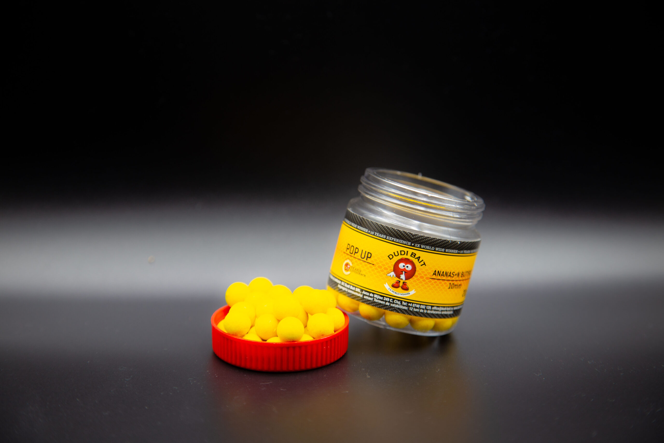 Бойлы Dudi Pop-up Pineapple+N-butyric 10mm